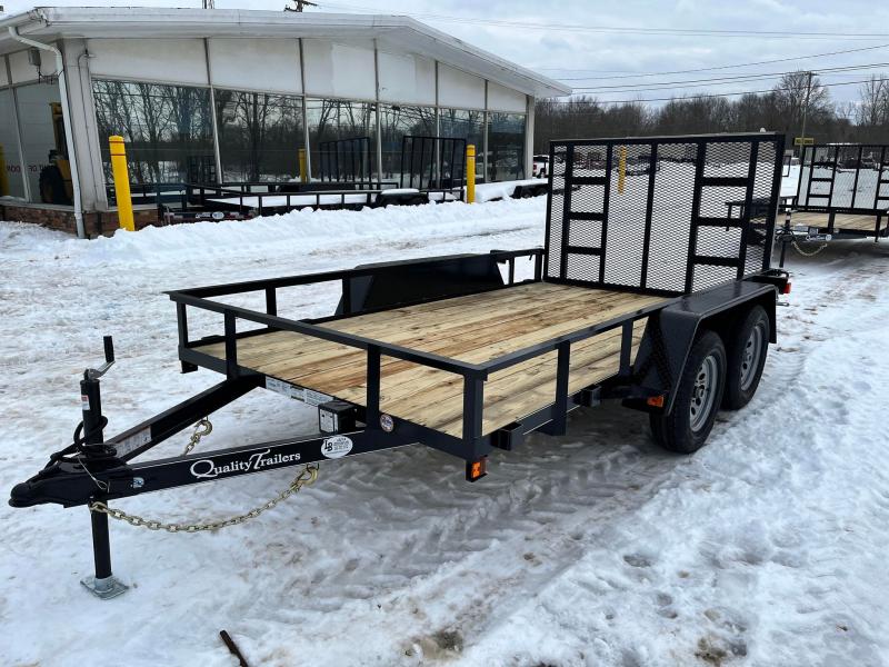 2022 Quality Trailers 12' Tandem Axle Utility Trailer 2022 Quality Trailers 12' Tandem Axle Utility Trailer