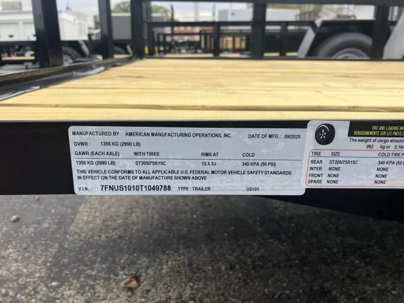 new Utility Trailers AMO  for sale, in Warren, OH Thumbnail 5