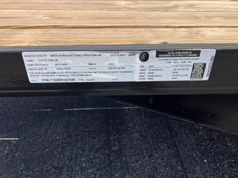 new Utility Trailers AMO  for sale, in Warren, OH Thumbnail 8
