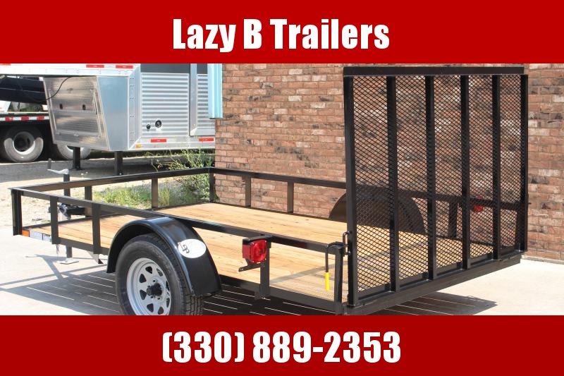 2021 AMO 10' Single Axle Utility Trailer 2021 AMO 10' Single Axle Utility Trailer