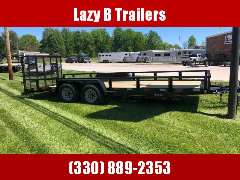 2021 Quality Trailers 18' PRO Landscape Utility Trailer 2021 Quality Trailers 18' PRO Landscape Utility Trailer