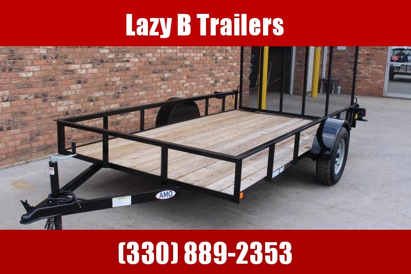 2022 AMO 12' Single Axle Utility Trailer 2022 AMO 12' Single Axle Utility Trailer