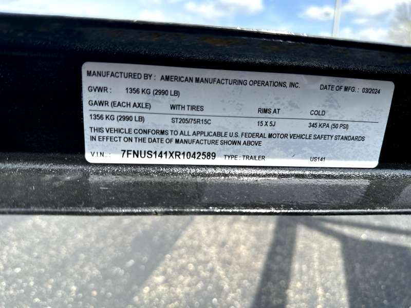 new Utility Trailers AMO  for sale, in Warren, OH Thumbnail 5