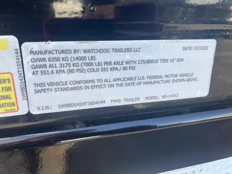 new Dump Trailers Watchdog  for sale, in Warren, OH Thumbnail 16