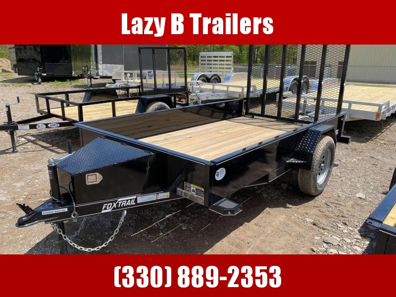 2021 Fox Trail 10' SINGLE AXLE Utility Trailer 2021 Fox Trail 10' SINGLE AXLE Utility Trailer