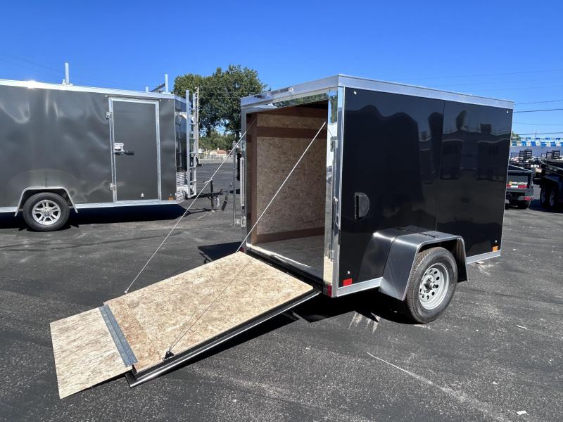 2024 Cross 5' x 8' Enclosed Trailer Lazy B Trailer Sales New & Used