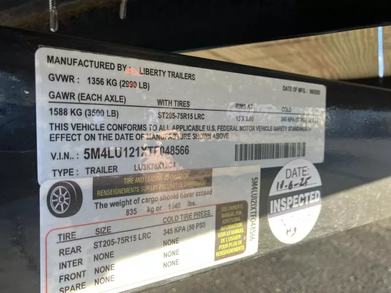 new Utility Trailers Liberty  for sale, in Warren, OH Thumbnail 10