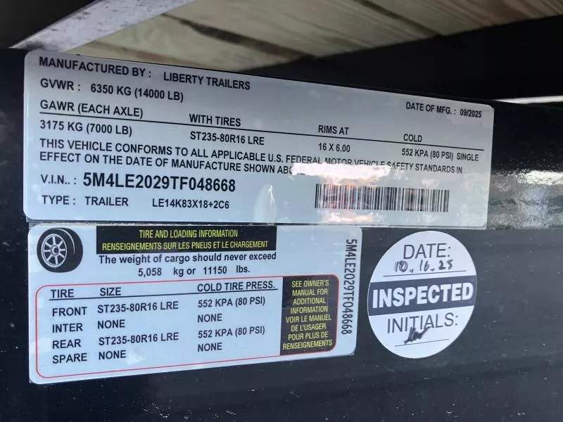 new Equipment / Flatbed Trailers Liberty  for sale, in Warren, OH Thumbnail 9