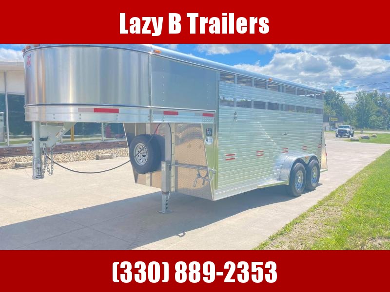 2021 W-W Trailer 16' Aluminum Gooseneck Livestock Trailer 2021 W-W Trailer 16' Aluminum Gooseneck Livestock Trailer