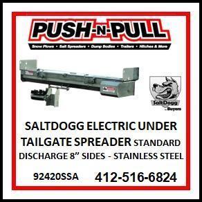 2020 Buyers SaltDogg Under Tailgate Spreader Salt Spreader 2020 Buyers SaltDogg Under Tailgate Spreader Salt Spreader