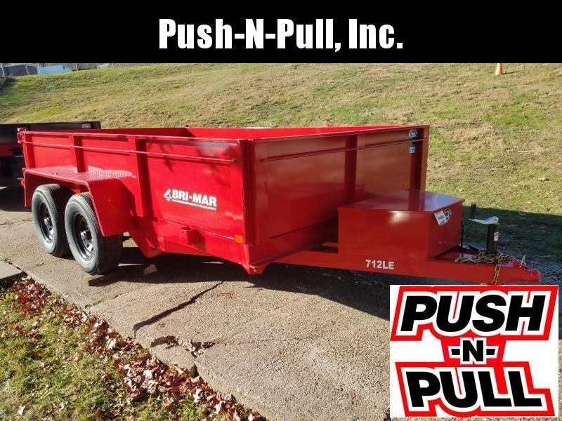 2020 BRI-MAR 7'X12' LP DUMP TRAILER 2020 BRI-MAR 7'X12' LP DUMP TRAILER