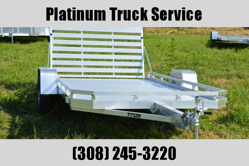 2021 Aluma 7712H-S-TG Utility Trailer 2021 Aluma 7712H-S-TG Utility Trailer