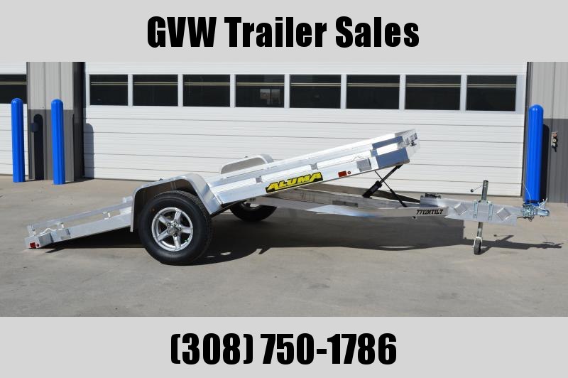 2023 Aluma 7712H-Tilt Utility Trailer 2023 Aluma 7712H-Tilt Utility Trailer