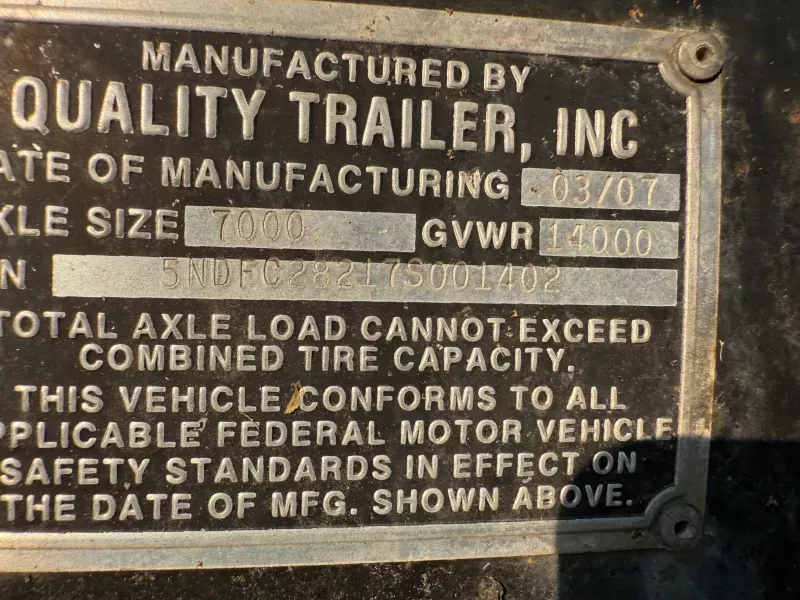 used Car Haulers / Racing Trailers Quality Trailers  for sale, in Street, MD Thumbnail 5